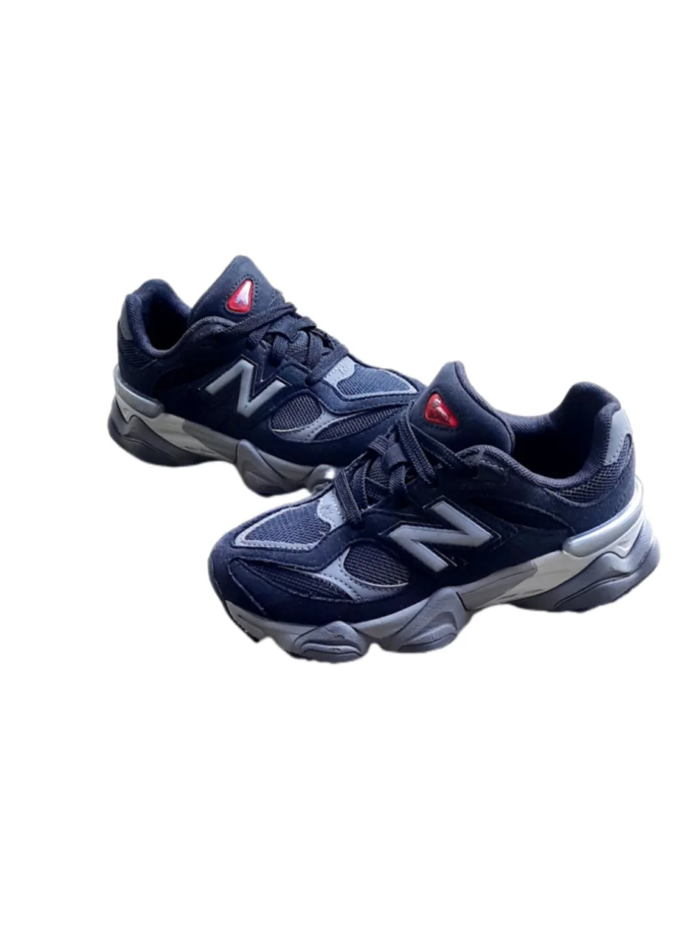 New Balance 9060 - Black / Castlerock - GC9060BK kids sneakers shoes size 1.5Y